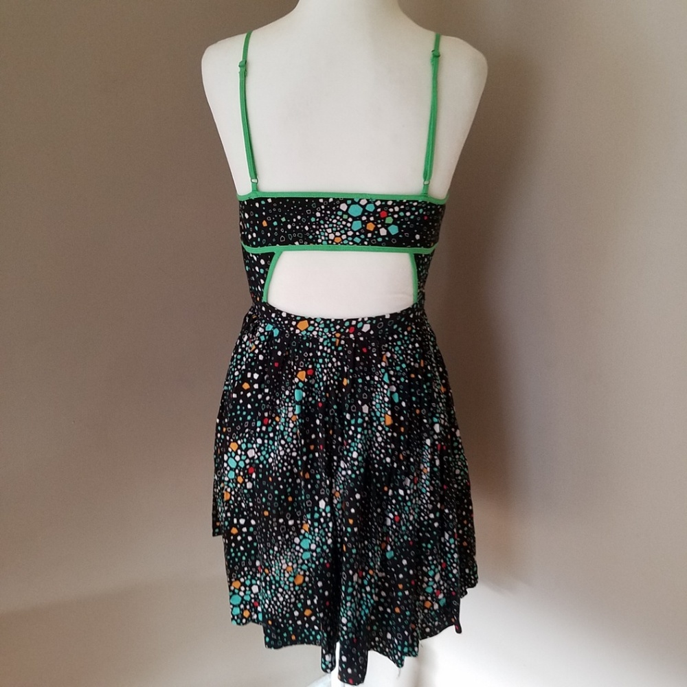 Urban Outfitters Cooperative Black Mini Dress w/ Back Cutout Size 0 - Picture 5 of 8